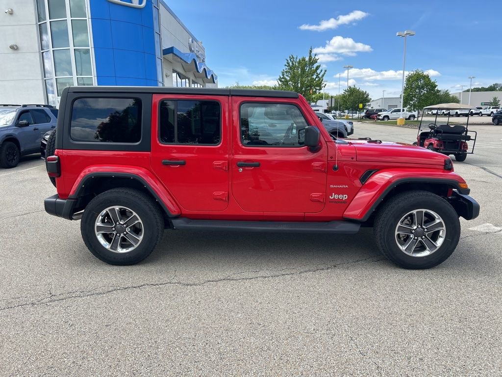 Used 2021 Jeep Wrangler Unlimited Sahara AWD/4WD image 2