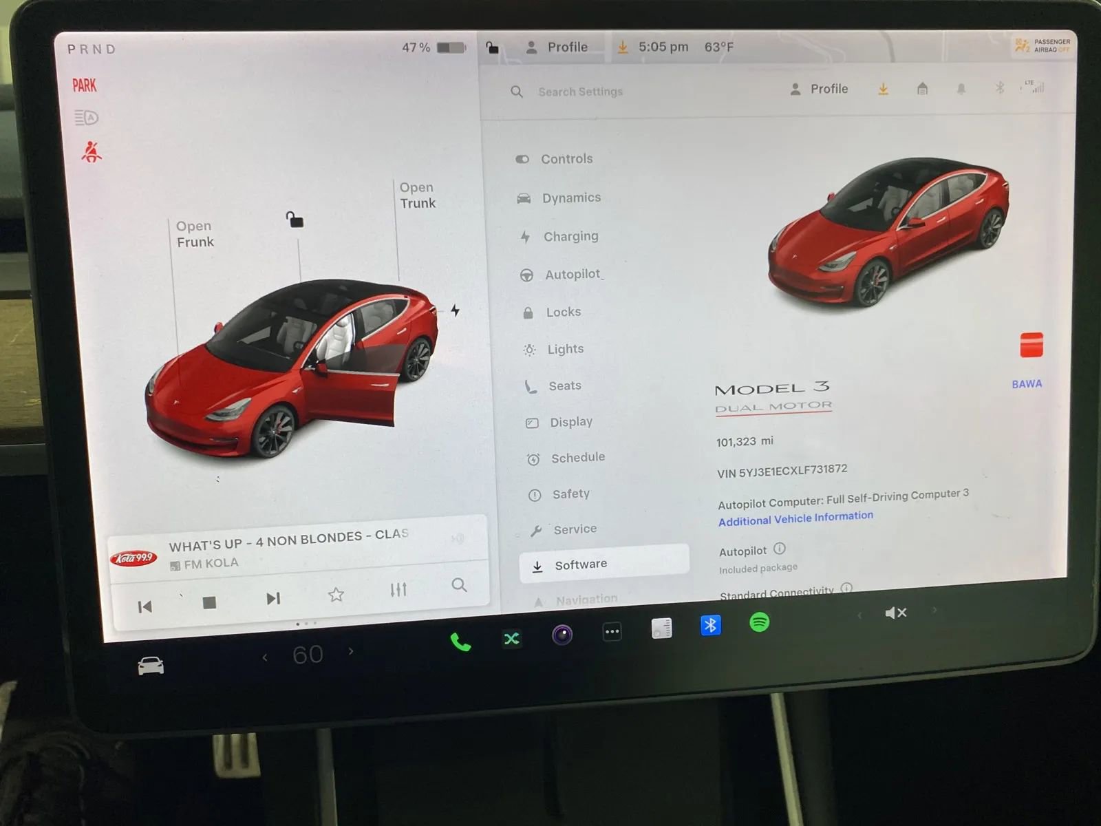 Used 2020 Tesla Model 3 Performance image 13
