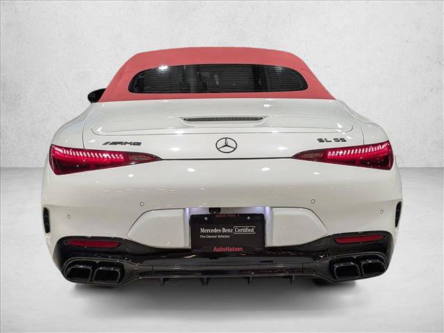 Certified 2022 Mercedes-Benz SL 55 AMG 4MATIC image 7