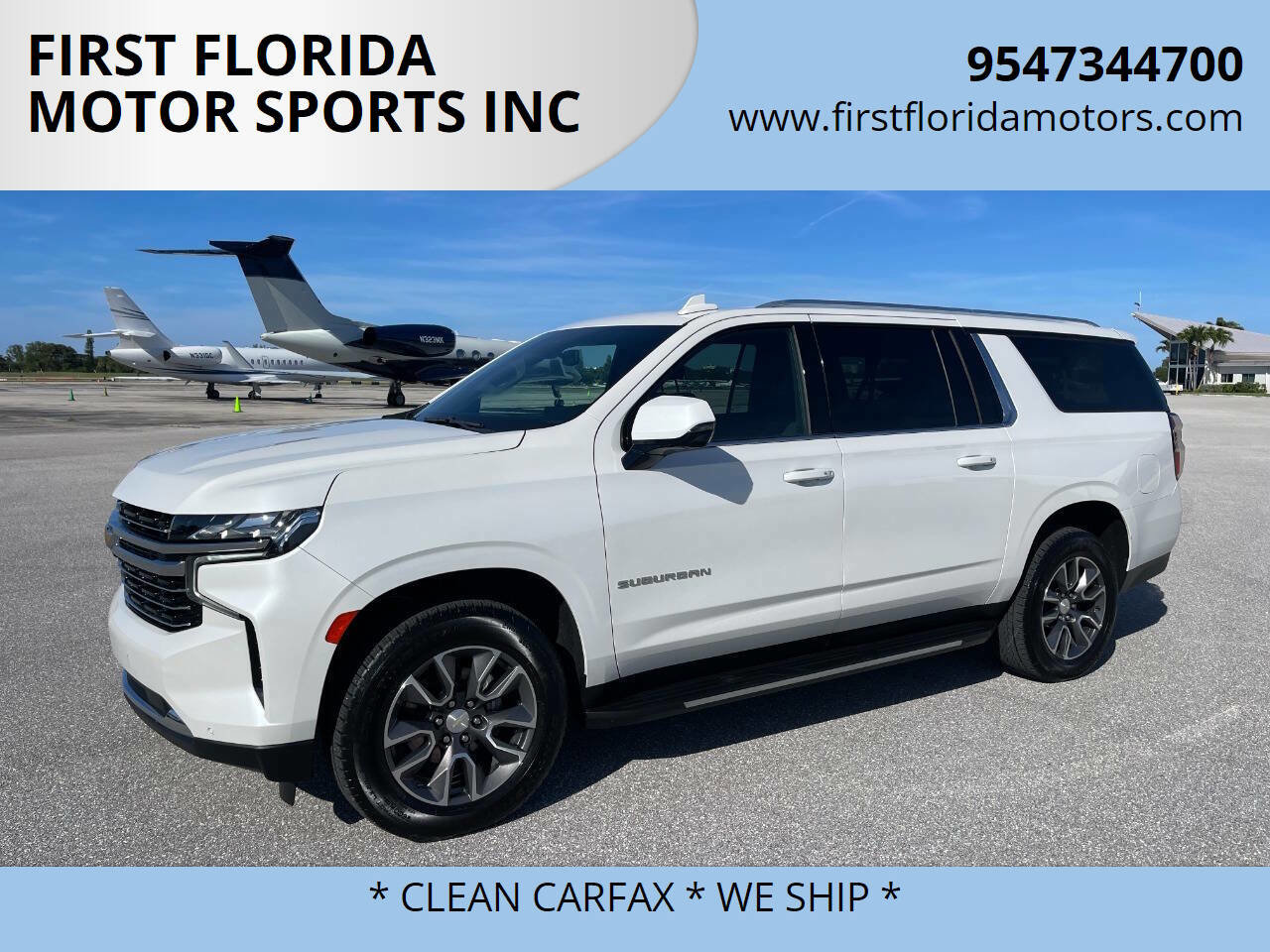 Used 2022 Chevrolet Suburban LT w/ Luxury Package RWD image 6