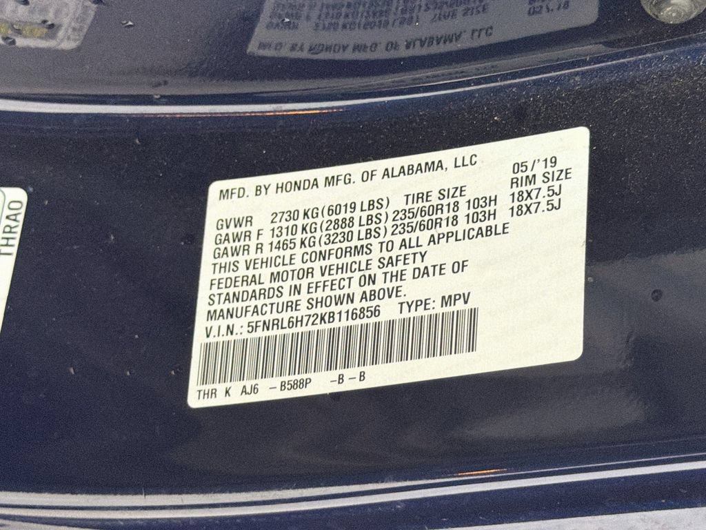 Used 2019 Honda Odyssey EX-L image 33