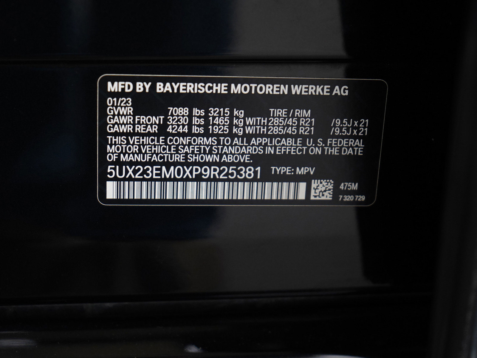 Used 2023 BMW X7 xDrive40i w/ Climate Comfort Package image 33