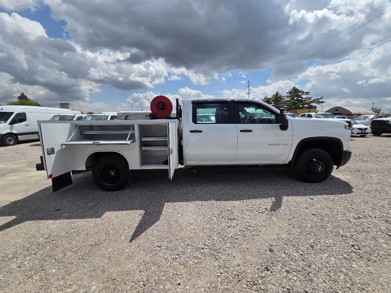 Used 2024 Chevrolet Silverado 3500 W/T w/ Snow Plow Prep Package AWD/4WD image 9