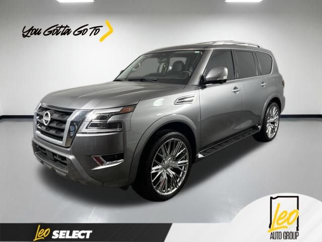 Used 2024 Nissan Armada SL w/ Captain's Chairs Package