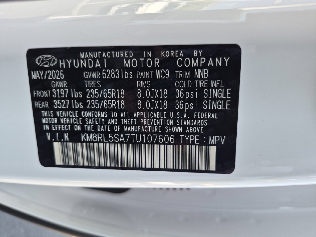 New 2026 Hyundai Palisade FWD Hybrid image 35