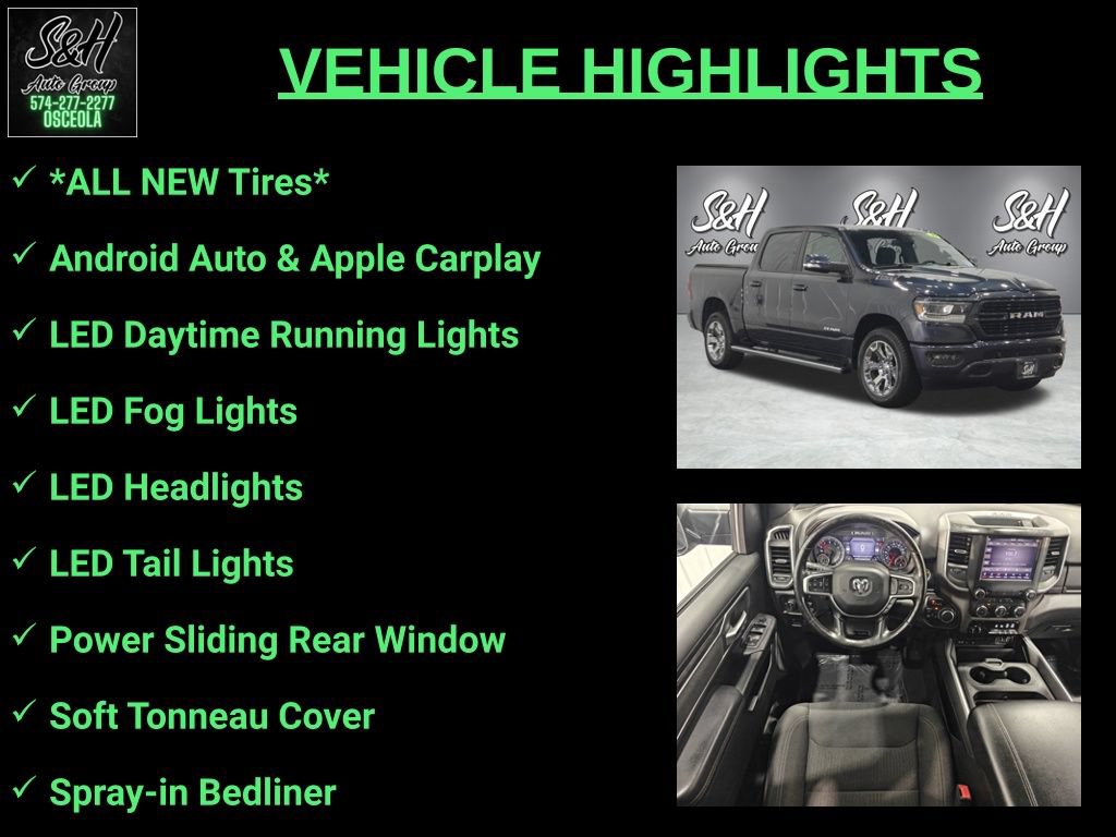 Used 2019 RAM 1500 Big Horn AWD/4WD image 3