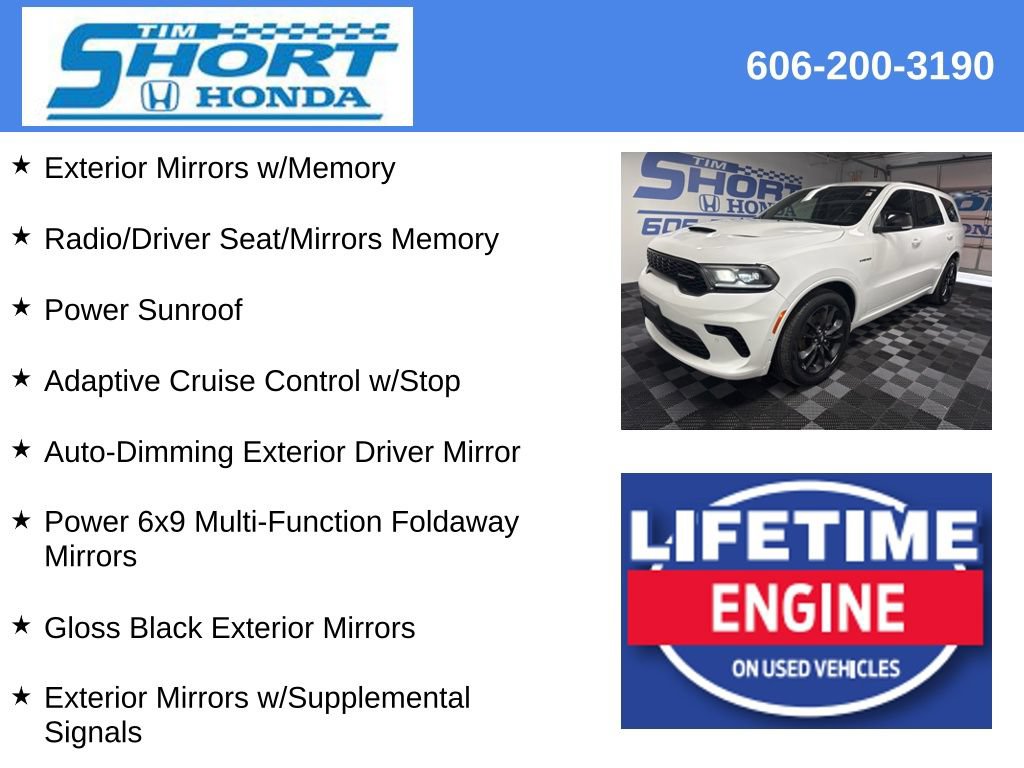 Used 2025 Dodge Durango R/T w/ Blacktop Package AWD/4WD image 25