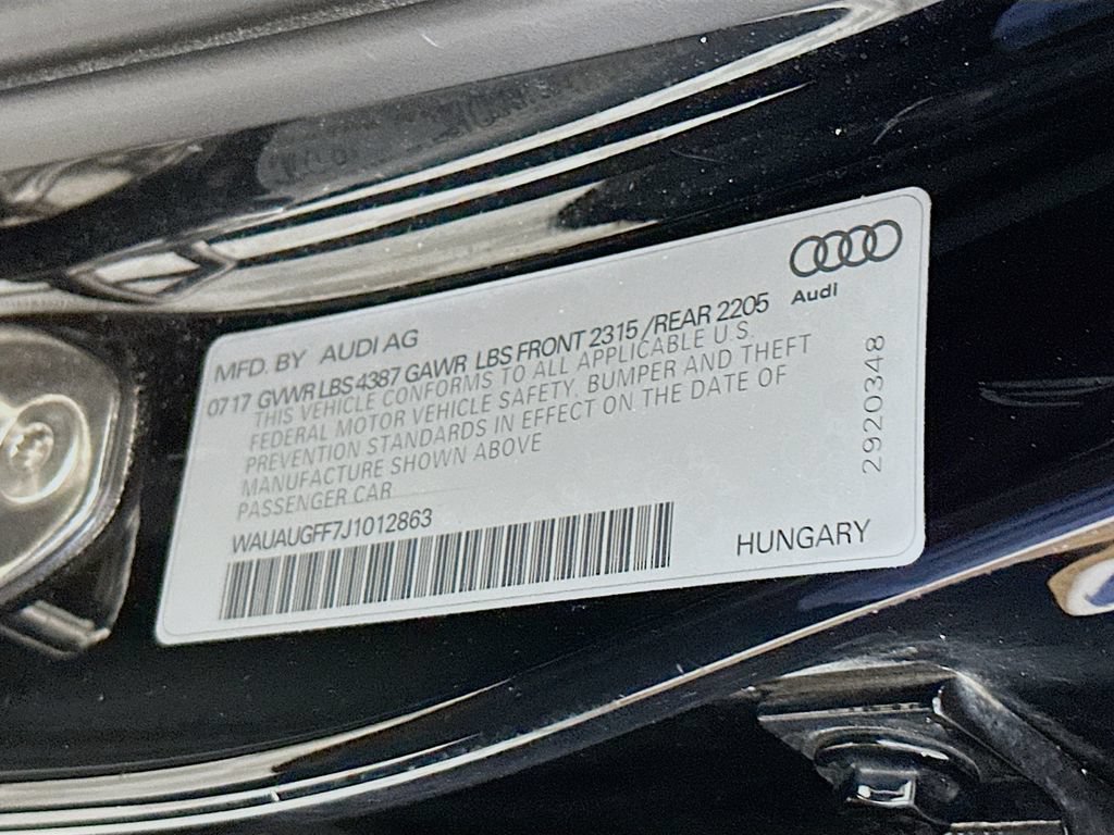 Used 2018 Audi A3 2.0T Premium w/ Convenience Package FWD image 27