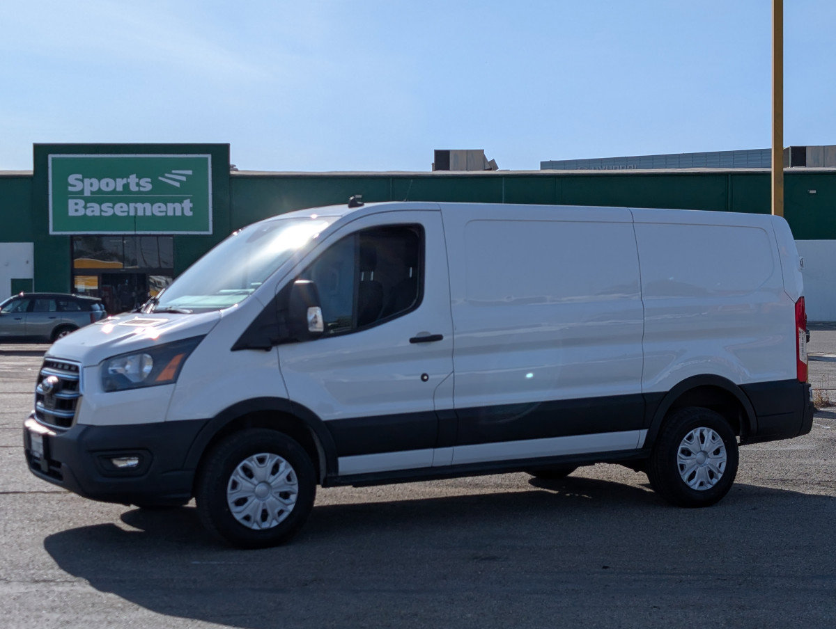 Used 2022 Ford E-Transit Low Roof Cargo Van ELECTRIC w/ Load Area Protection Package image 4