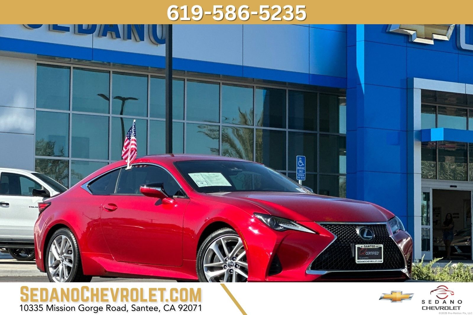 Used 2019 Lexus RC 300 w/ Premium Package