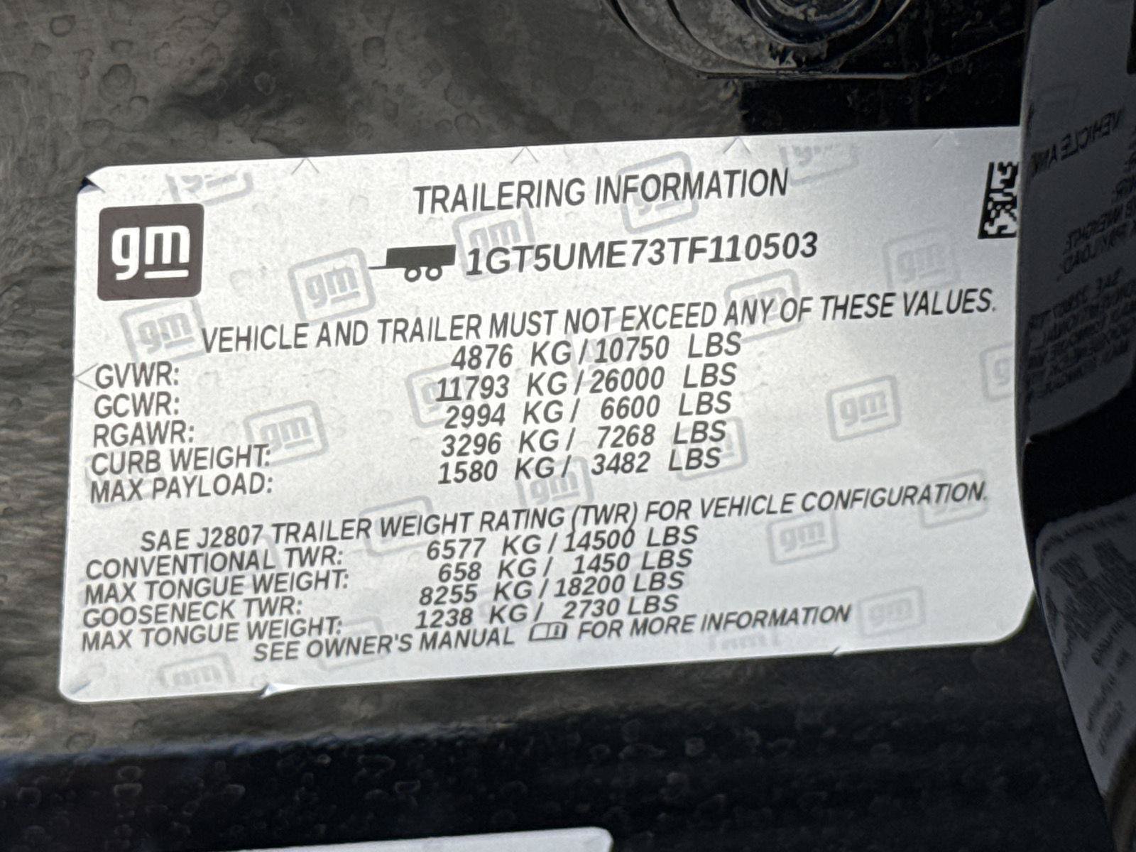 Used 2026 GMC Sierra 2500 SLE w/ SLE Value Package; AWD/4WD image 15