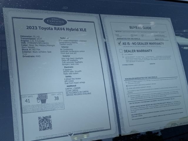 Certified 2023 Toyota RAV4 XLE AWD/4WD image 36