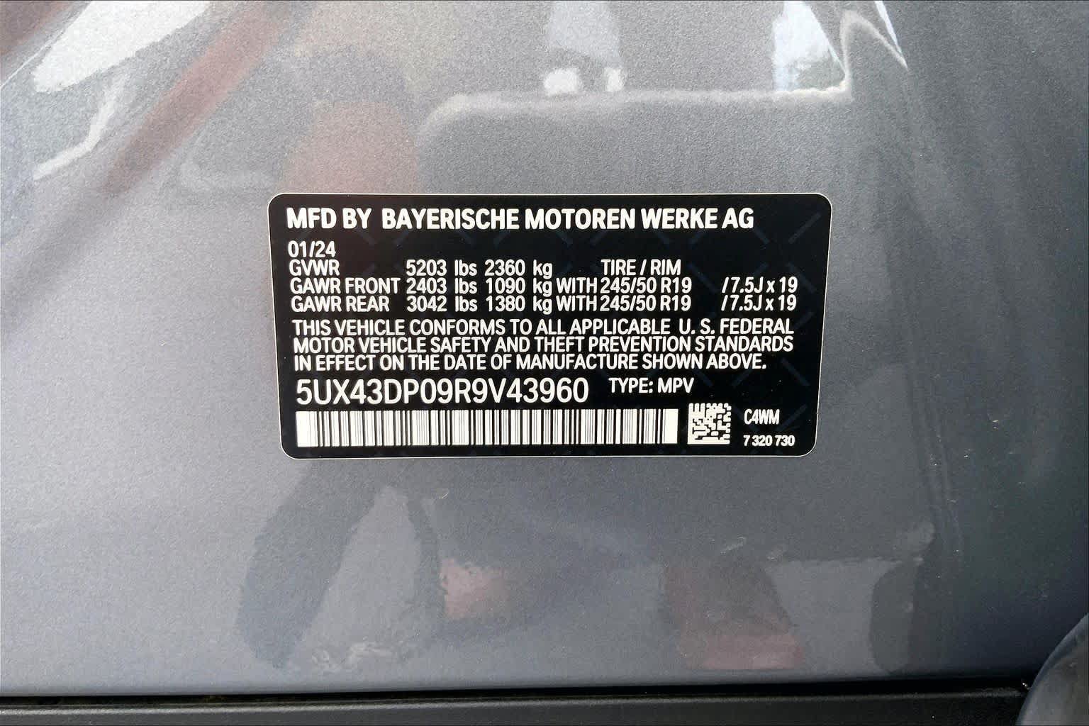 Used 2024 BMW X3 sDrive30i RWD image 35