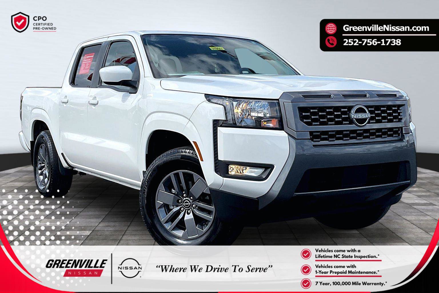 Certified 2025 Nissan Frontier SV w/ SV Convenience Package