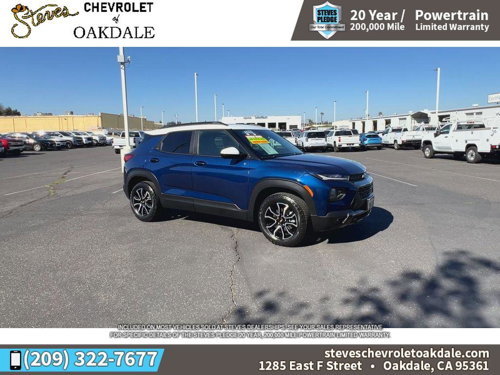 Certified 2022 Chevrolet TrailBlazer ACTIV w/ Sun and Liftgate Package image 2