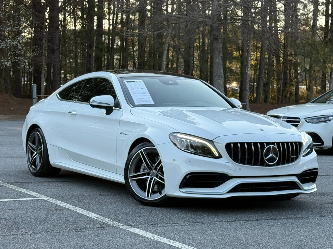 Used 2021 Mercedes-Benz C 63 AMG Coupe w/ Parking Assistance Package image 3