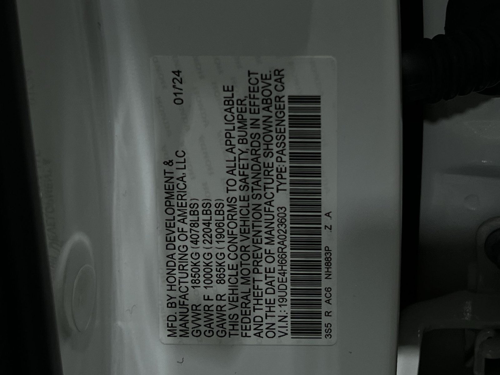 Used 2024 Acura Integra A-Spec FWD image 38