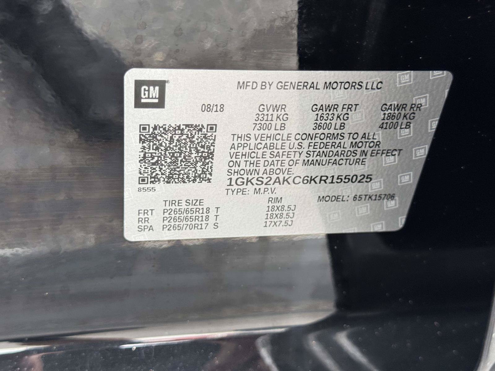 Used 2019 GMC Yukon SLE AWD/4WD image 16