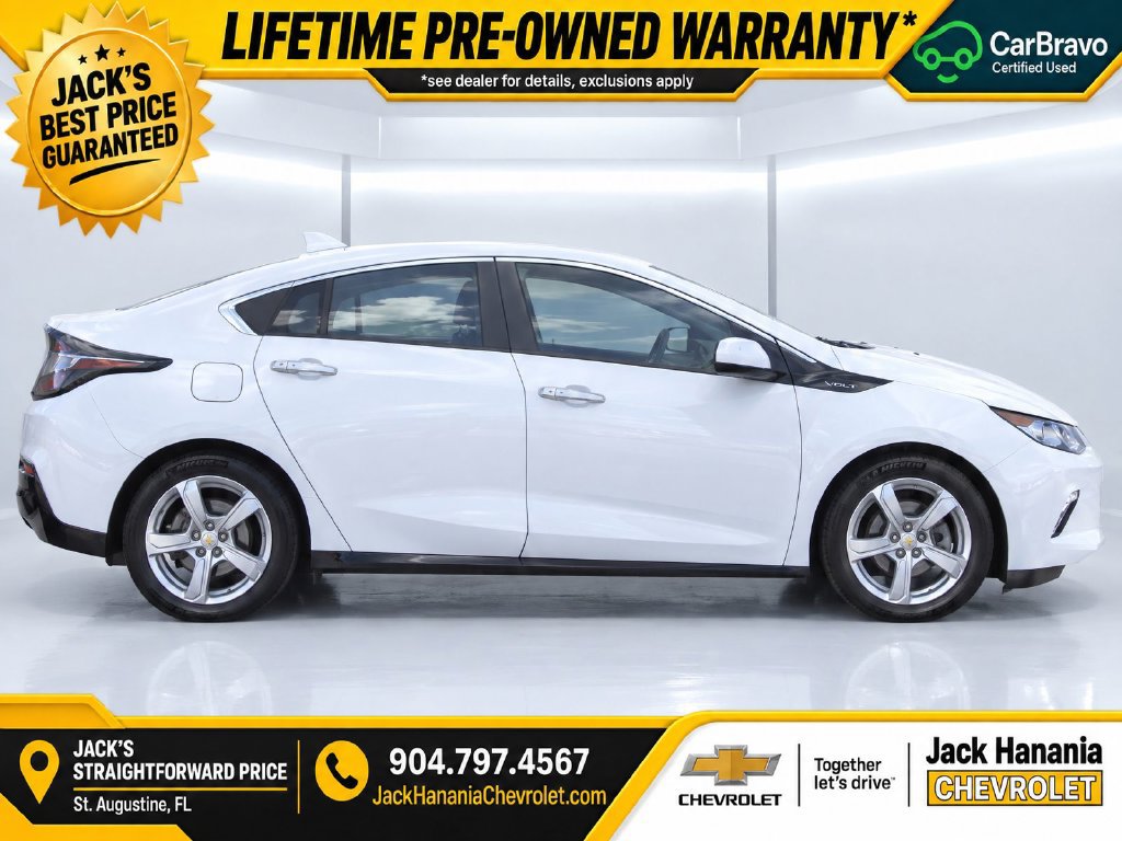 Certified 2018 Chevrolet Volt LT w/ LT Driver Confidence Package FWD image 8