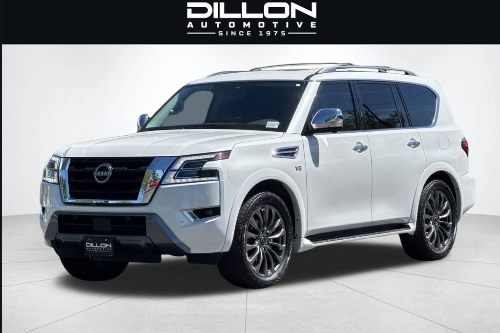 Used 2021 Nissan Armada Platinum w/ Captain's Chairs Package AWD/4WD image 8