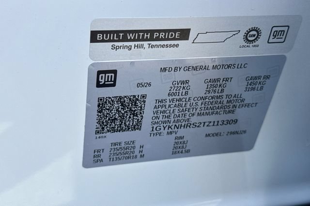 New 2026 Cadillac XT5 Sportv w/ LPO, Floor Liner Package AWD/4WD image 29