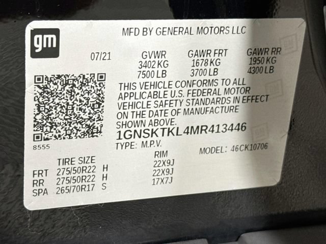 Used 2021 Chevrolet Tahoe High Country AWD/4WD image 34