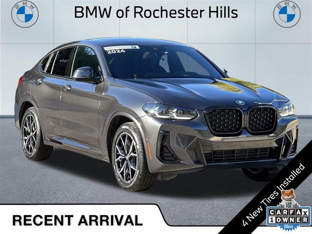 Certified 2024 BMW X4 xDrive30i w/ Premium Package