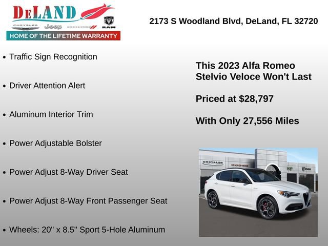 Used 2023 Alfa Romeo Stelvio Veloce image 37