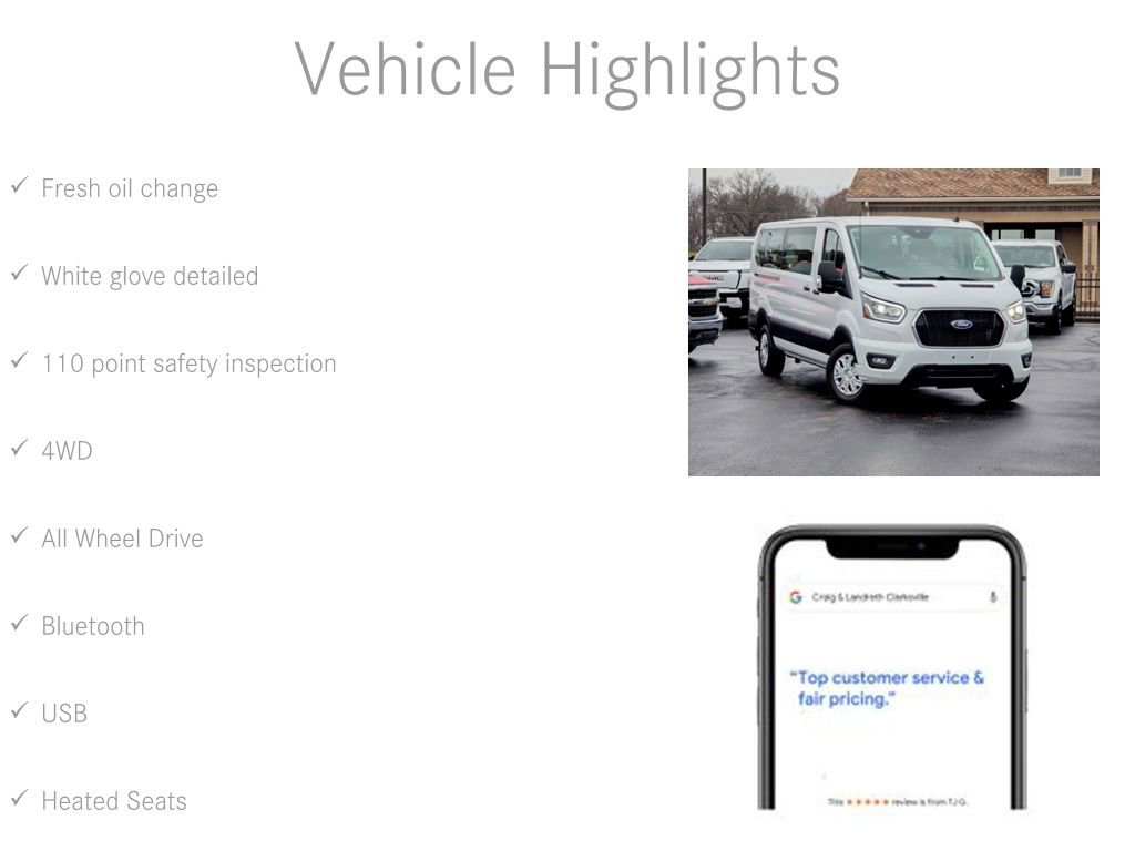 Used 2023 Ford Transit 350 XLT image 6