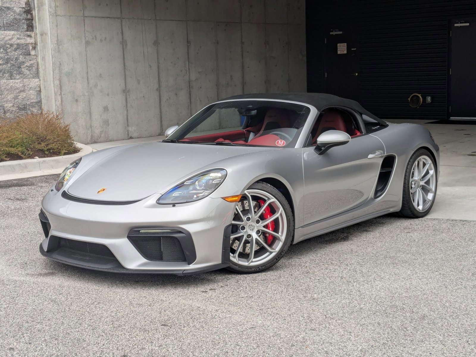 Certified 2021 Porsche 718 Boxster Spyder RWD image 1