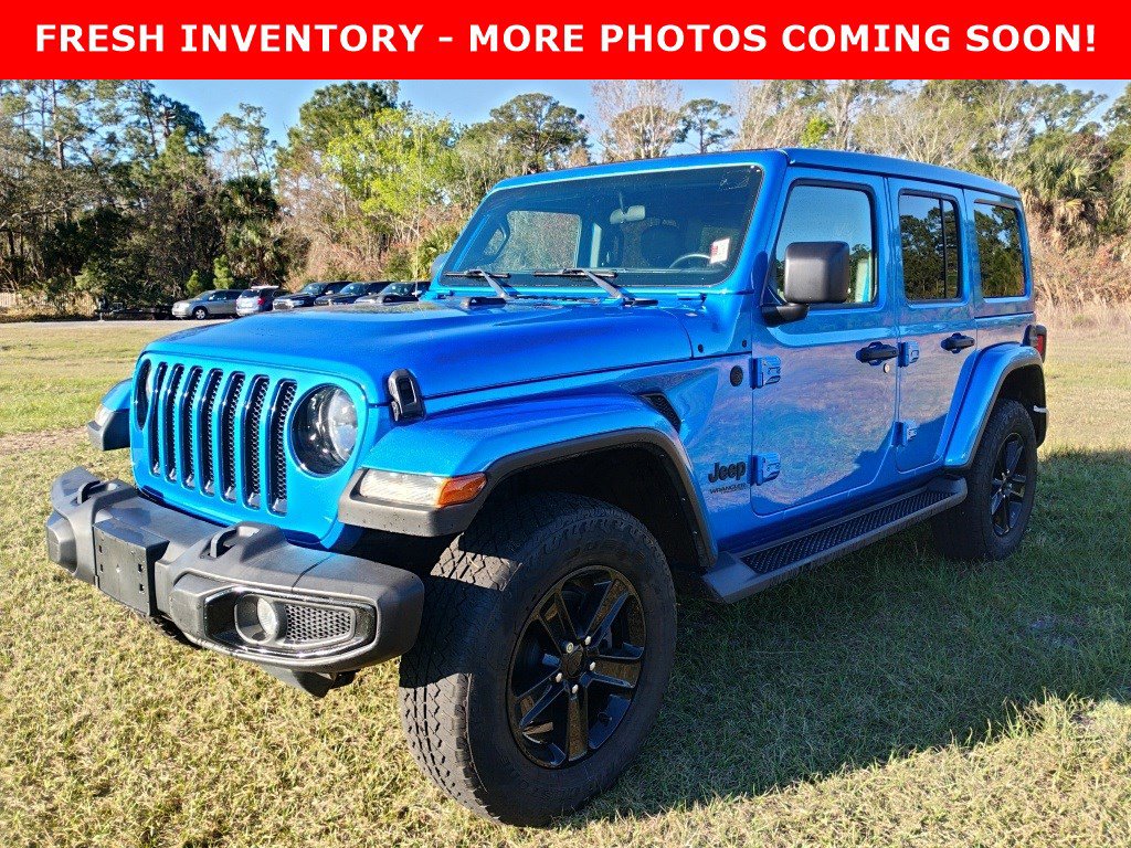 Used 2021 Jeep Wrangler Unlimited Sahara