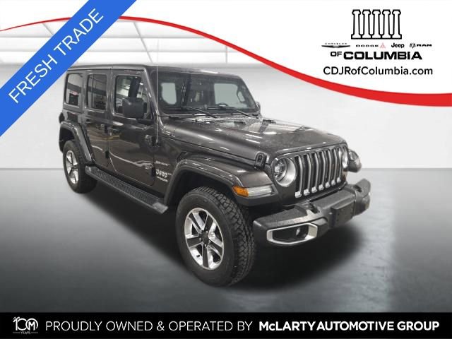 Used 2018 Jeep Wrangler Unlimited Sahara w/ LED Lighting Group