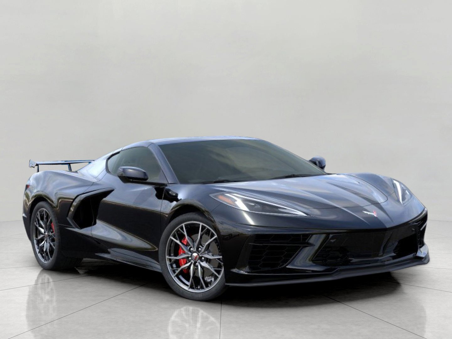 New 2026 Chevrolet Corvette Stingray Preferred Cpe w/ Chrome Exterior Badge Package