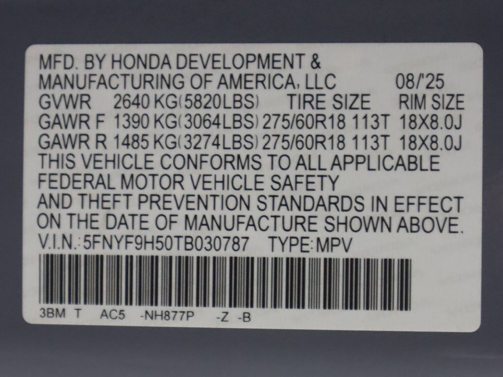 New 2026 Honda Passport TrailSport image 54