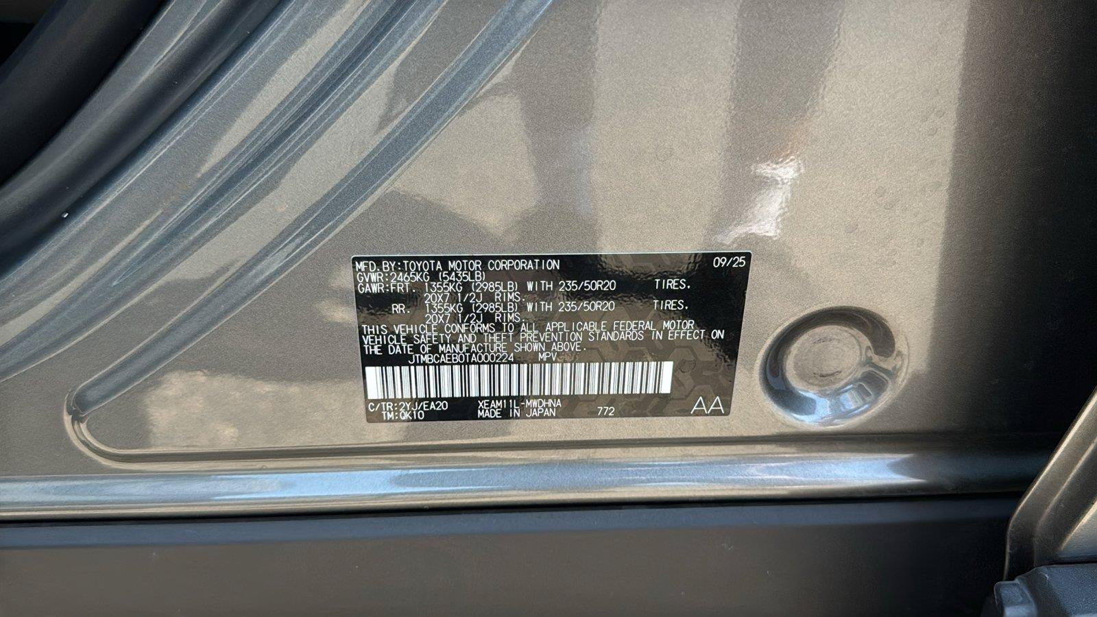 Certified 2026 Toyota bZ FWD image 25