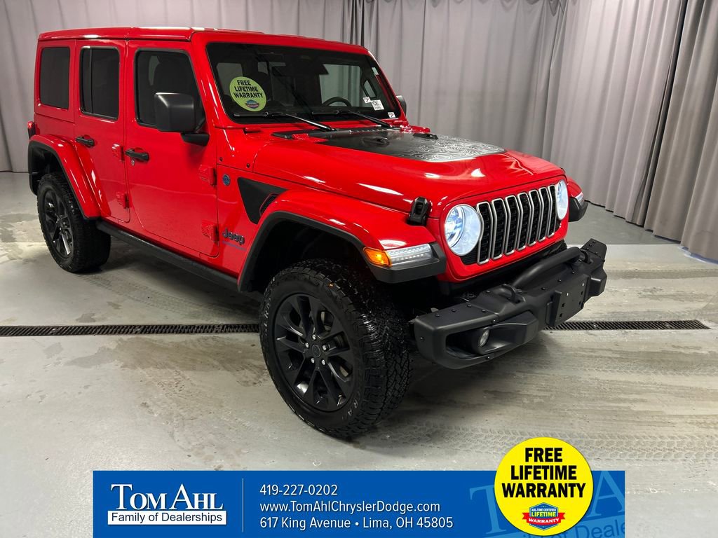 Used 2025 Jeep Wrangler Unlimited Sahara AWD/4WD 360° Tour