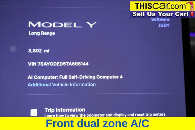 Used 2026 Tesla Model Y 2WD image 12