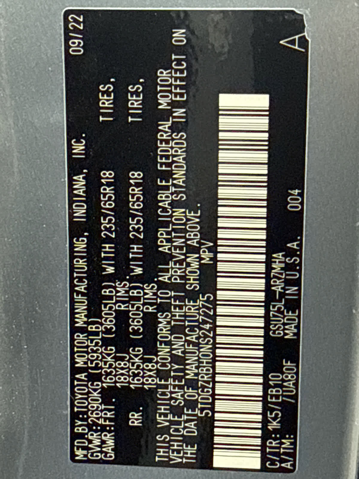 Used 2022 Toyota Highlander XLE image 22