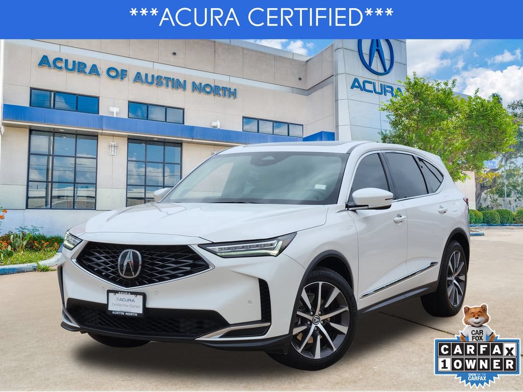 Certified 2025 Acura MDX w/ Technology Package AWD/4WD image 1