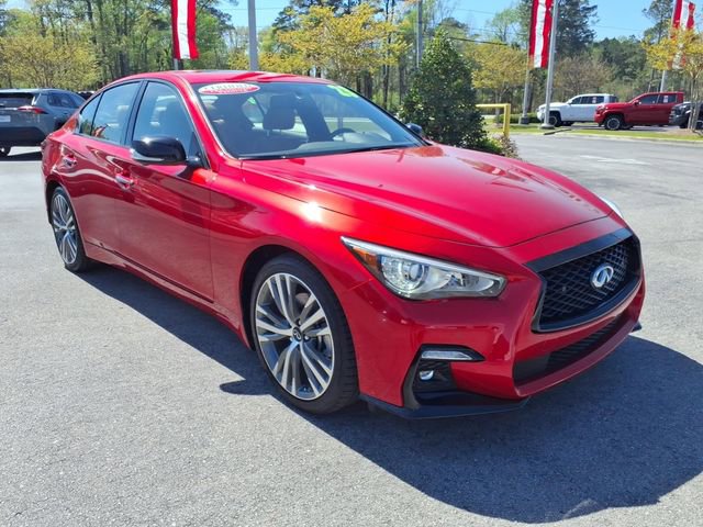 Used 2023 INFINITI Q50 Sensory image 1