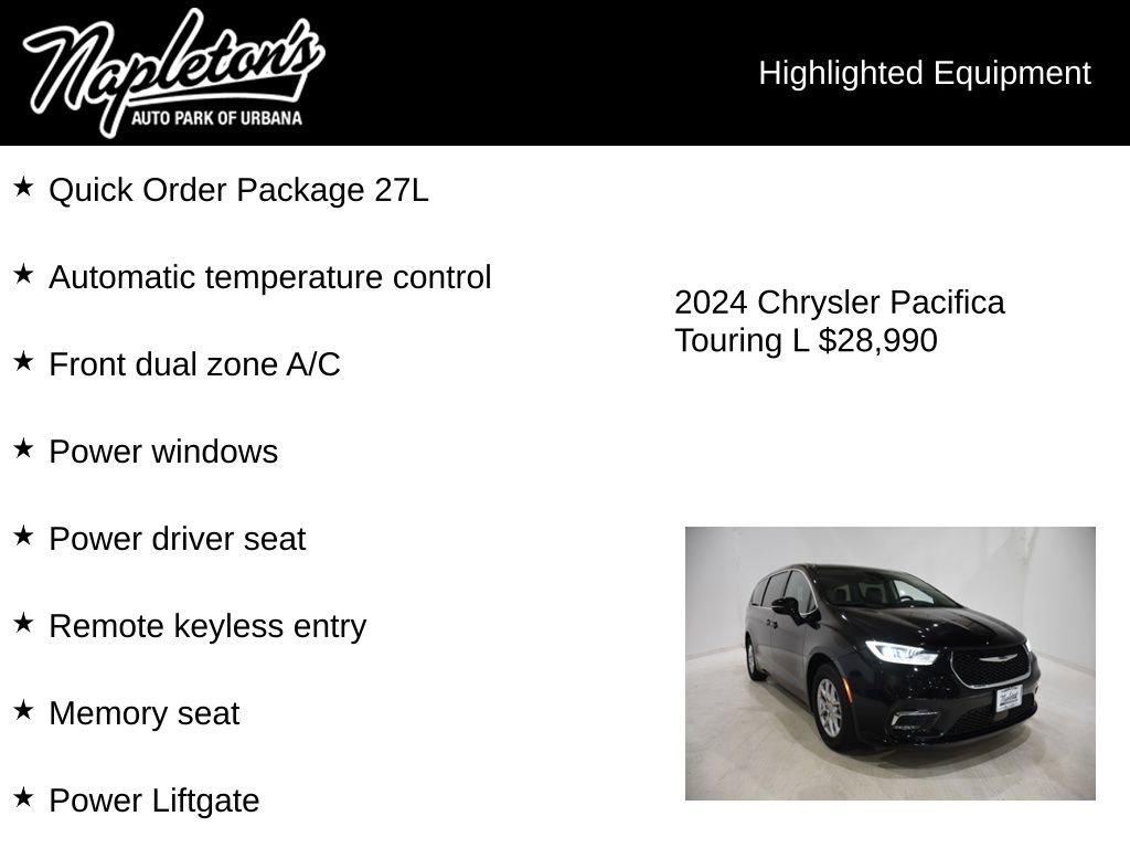 Used 2024 Chrysler Pacifica Touring-L image 15