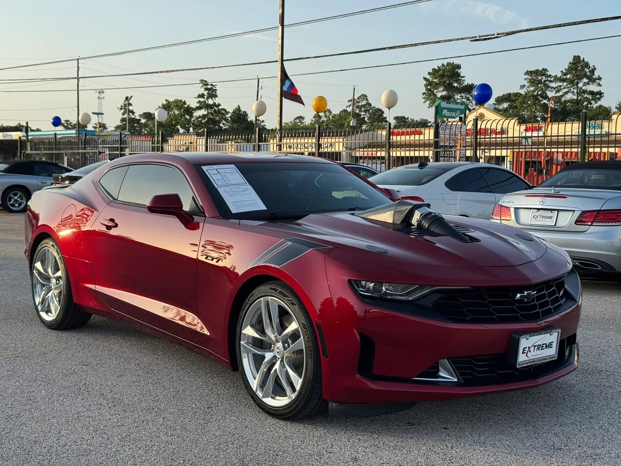 Used 2021 Chevrolet Camaro LT w/ Wild Cherry Design Package 1 RWD image 8