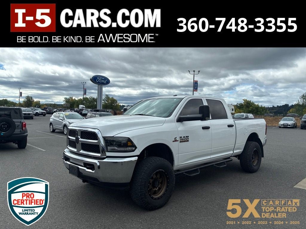 Used 2018 RAM 2500 Tradesman w/ Chrome Appearance Group