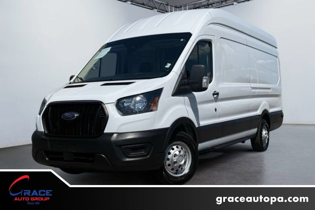 Used 2022 Ford Transit 350 148 High Roof Extended AWD w/ Upfitter Package image 1