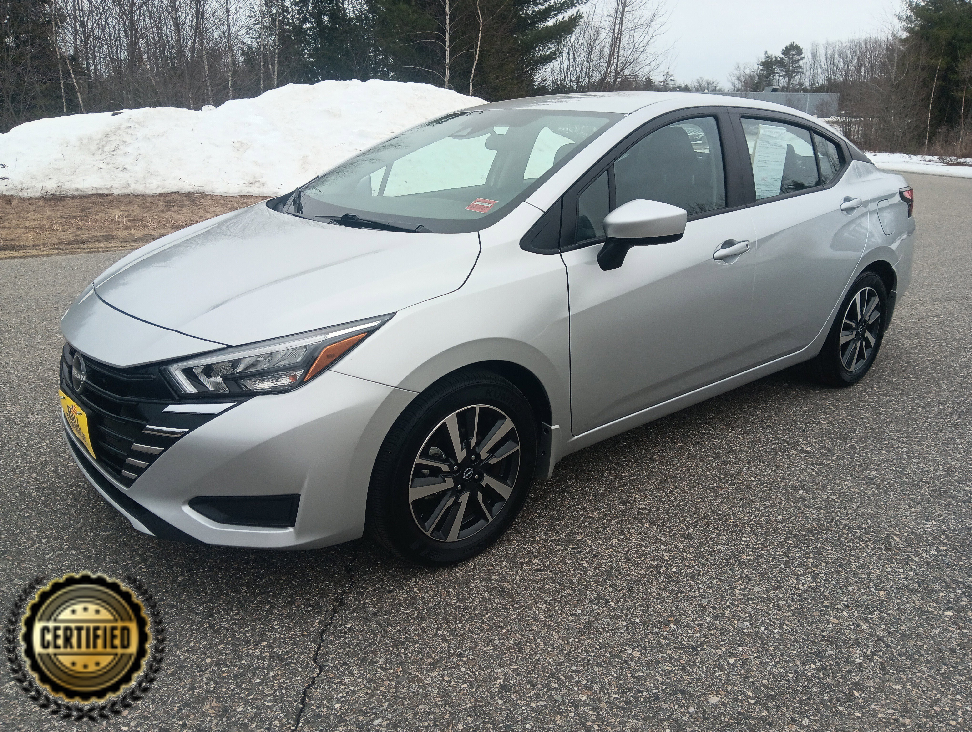 Certified 2025 Nissan Versa SV w/ Trunk Package