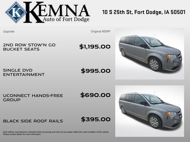 Used 2018 Dodge Grand Caravan SE w/ UConnect Hands-Free Group image 2