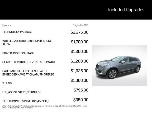 Certified 2022 Cadillac XT5 Premium Luxury w/ Technology Package FWD image 3