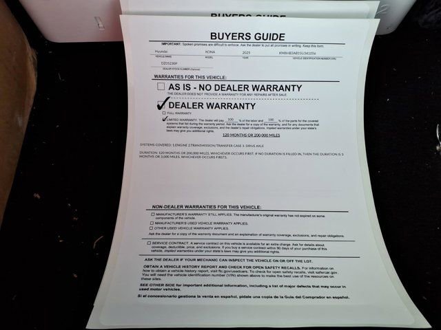 Used 2025 Hyundai Kona SEL FWD image 35