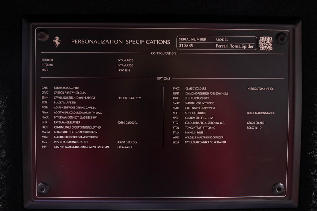 Certified 2024 Ferrari Roma Spider image 57
