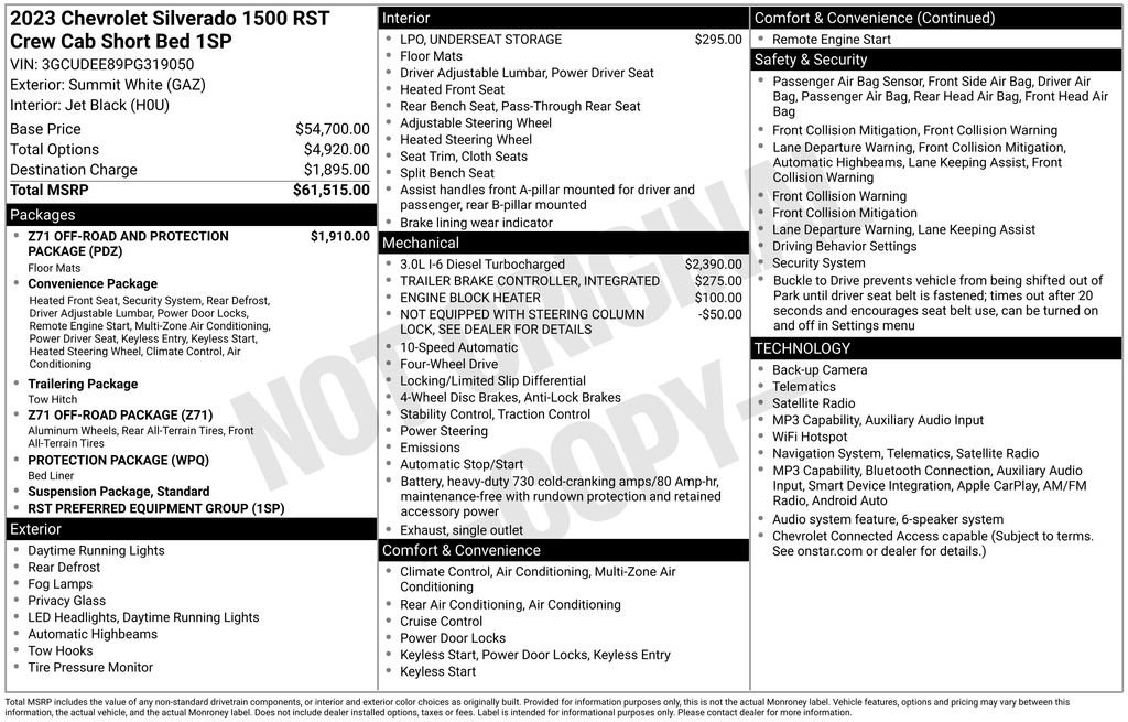 Used 2023 Chevrolet Silverado 1500 RST AWD/4WD image 4